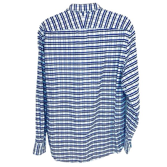 Charles Tyrwhitt Weekend Casual Button Down Shirt XL - Extra Slim Fit -Blue Gray - Picture 2 of 6